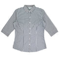 BRIGHTON LADY SHIRT 3/4 SLEEVE - BLACK