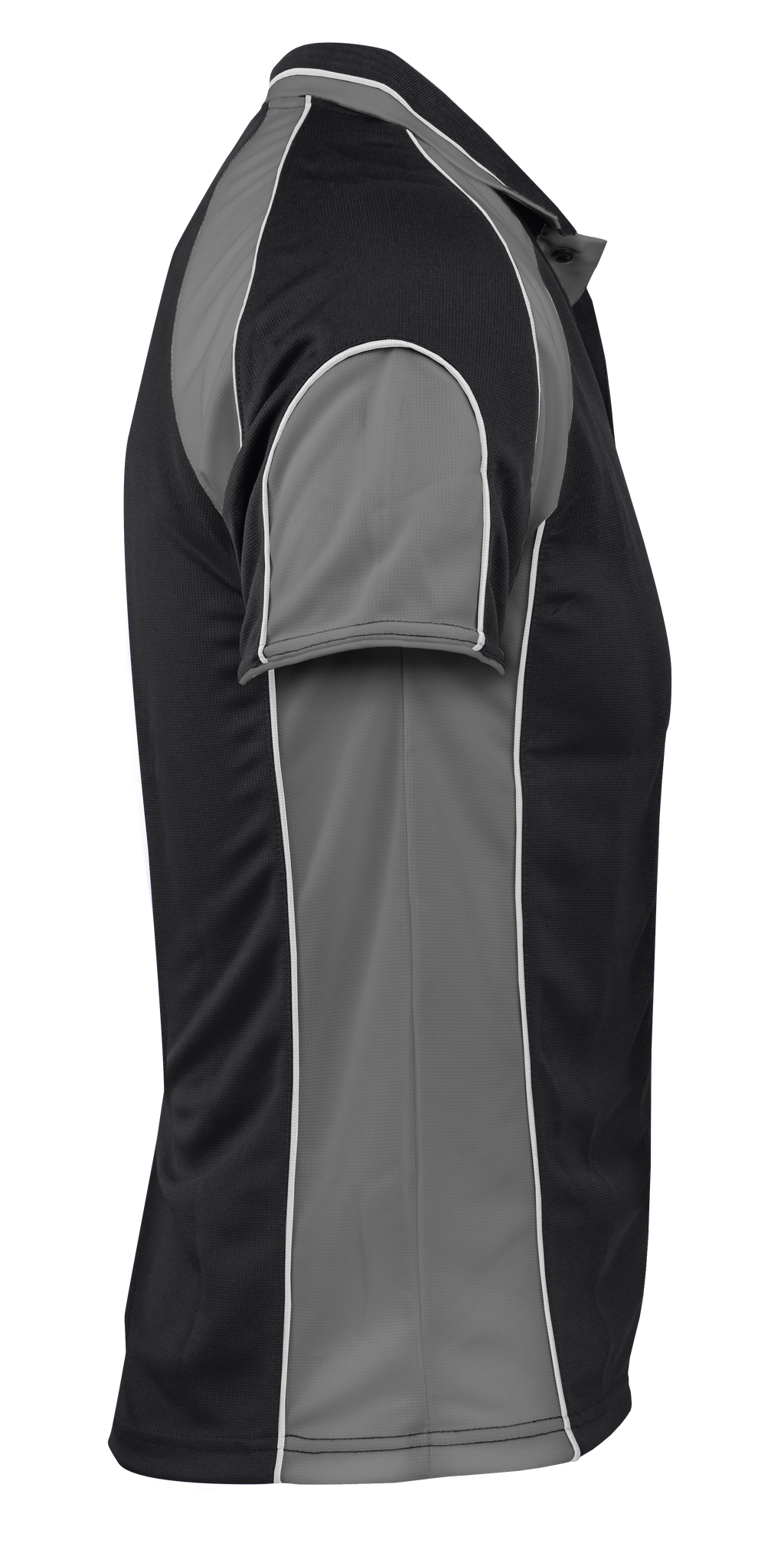 MURRAY MENS POLOS - BLACK/ASHE