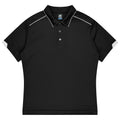 CURRUMBIN KIDS POLOS - BLACK/WHITE
