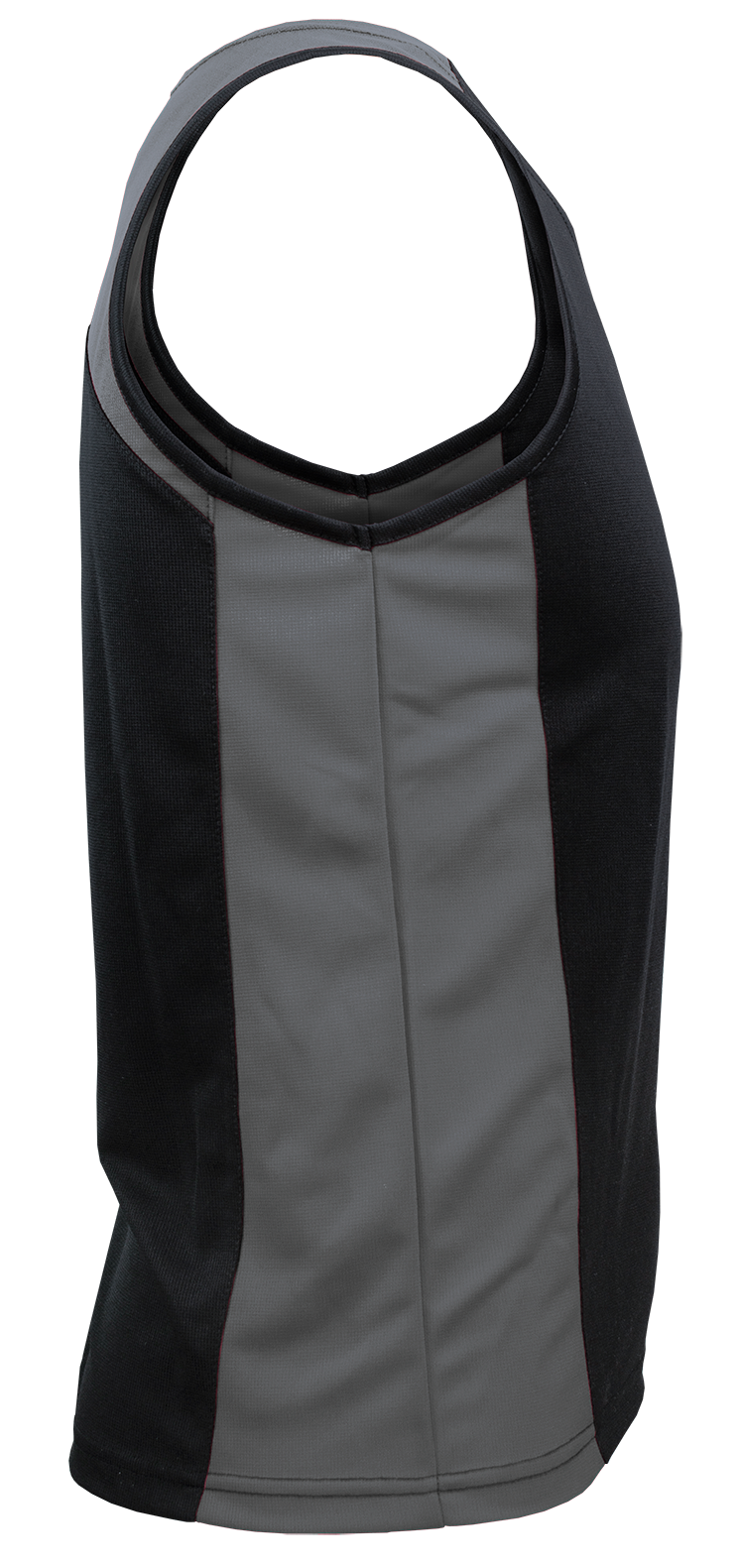 PREMIER MENS SINGLETS - BLACK/ASHE