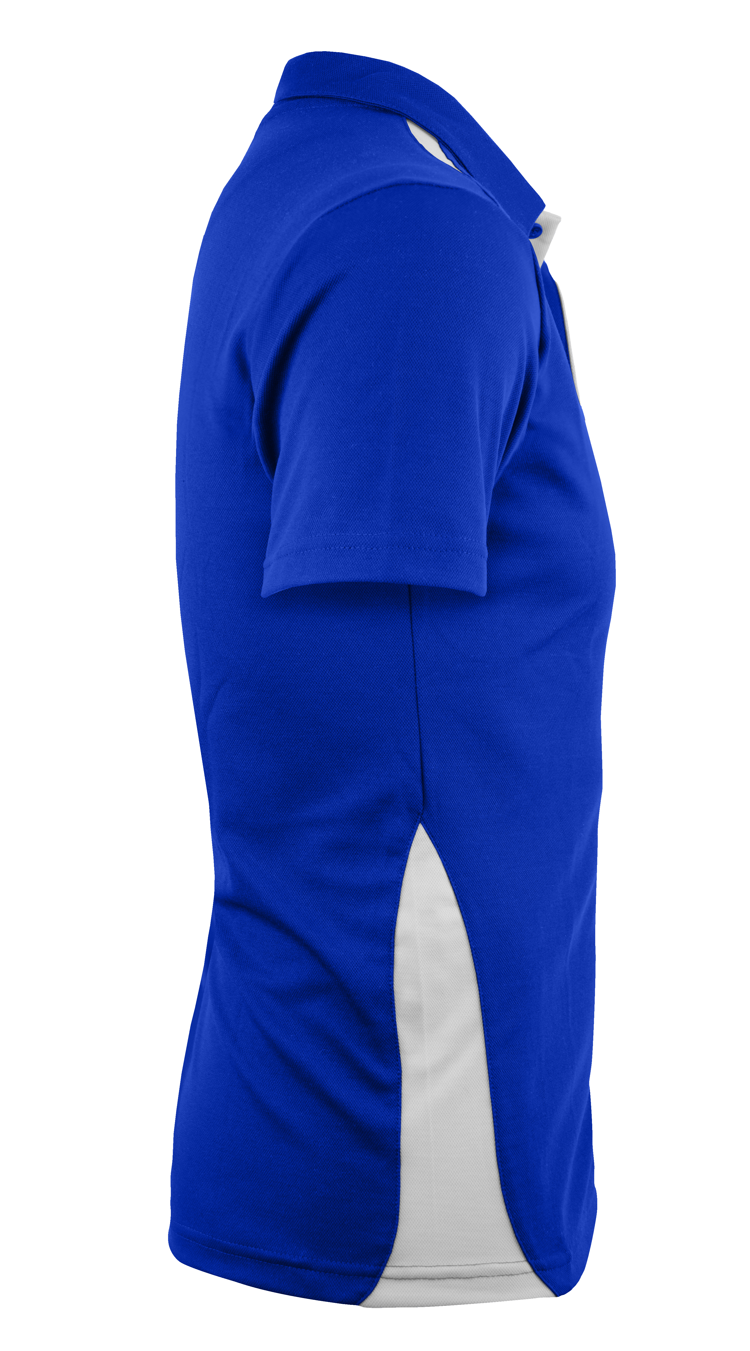 PATERSON MENS POLOS - ROYAL/WHITE