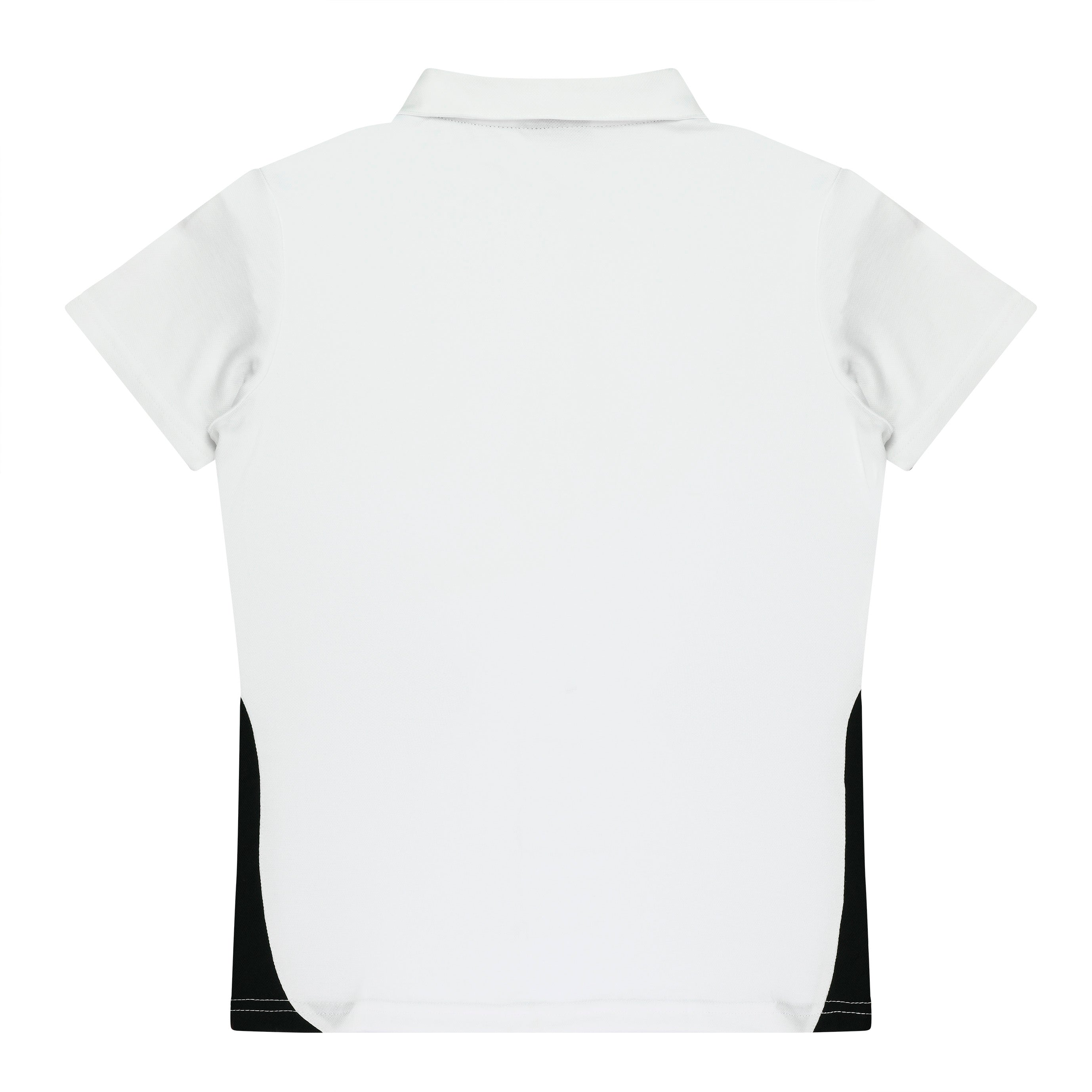 PATERSON LADY POLOS - WHITE/BLACK