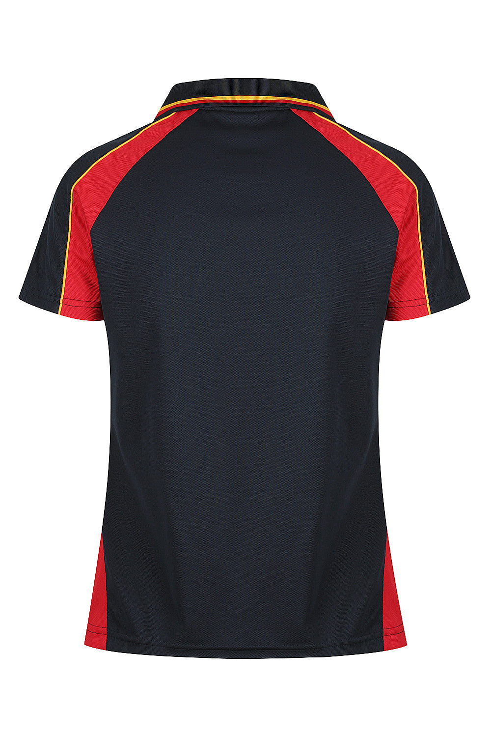PANORAMA LADY POLOS - NAVY/RED/GOLD
