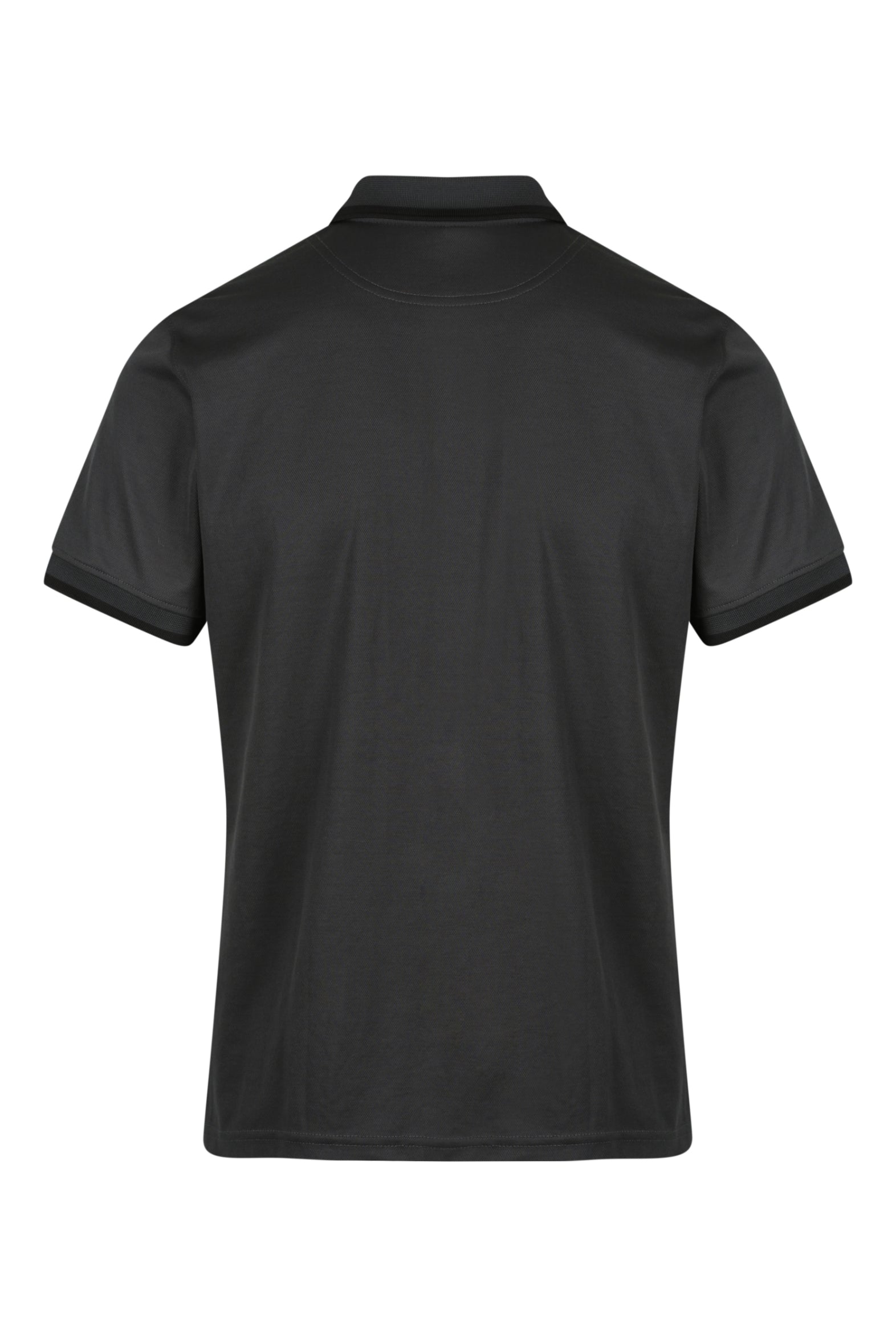 PORTSEA MENS POLOS - SLATE/BLACK