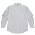 KINGSWOOD MENS SHIRT LONG SLEEVE -  WHITE