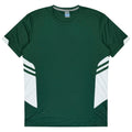 TASMAN MENS TEES - BOTTLE/WHITE