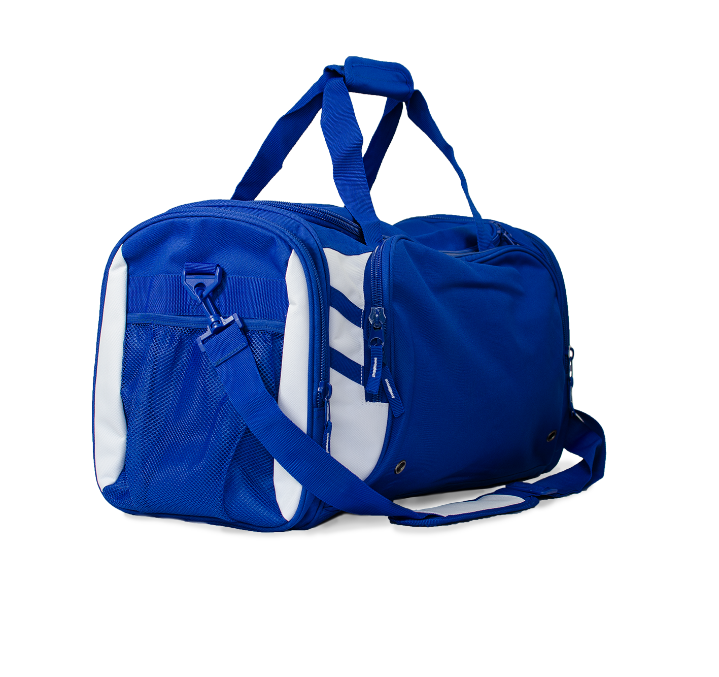 TASMAN SPORTSBAG - ROYAL/WHITE