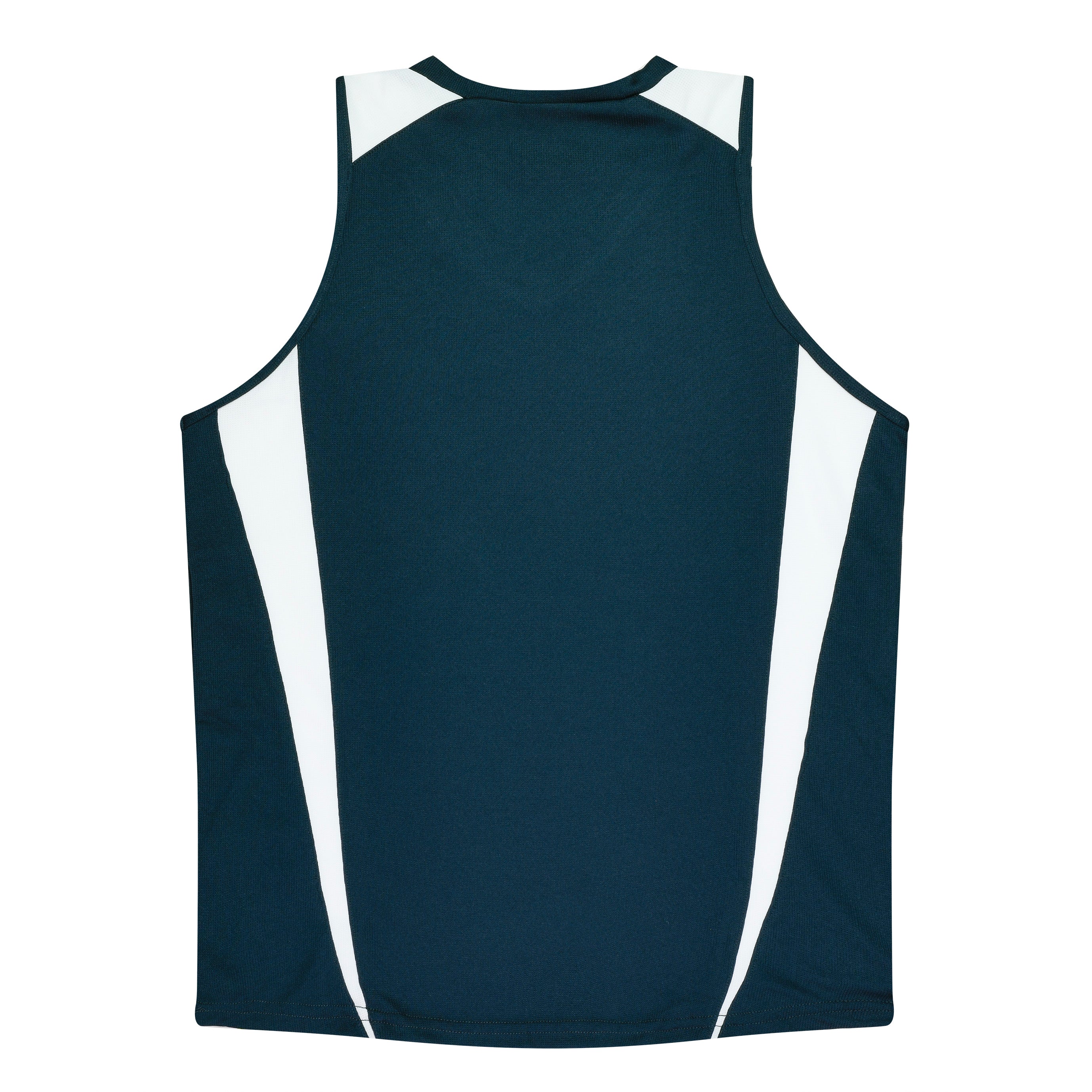 EUREKA LADY SINGLETS - NAVY/WHITE