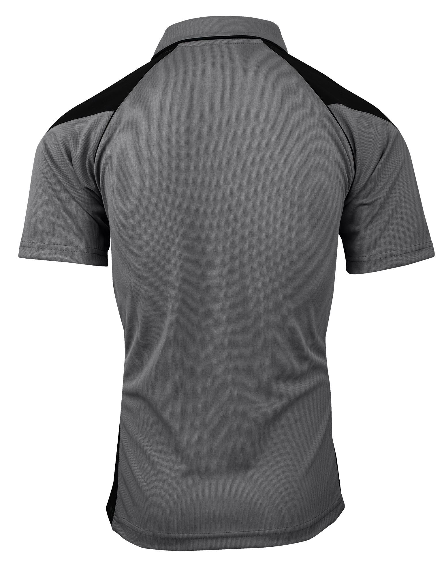 PREMIER MENS POLOS - ASHE/BLACK