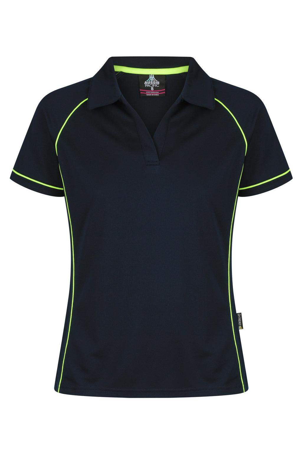 ENDEAVOUR LADY POLOS - NAVY/GREEN
