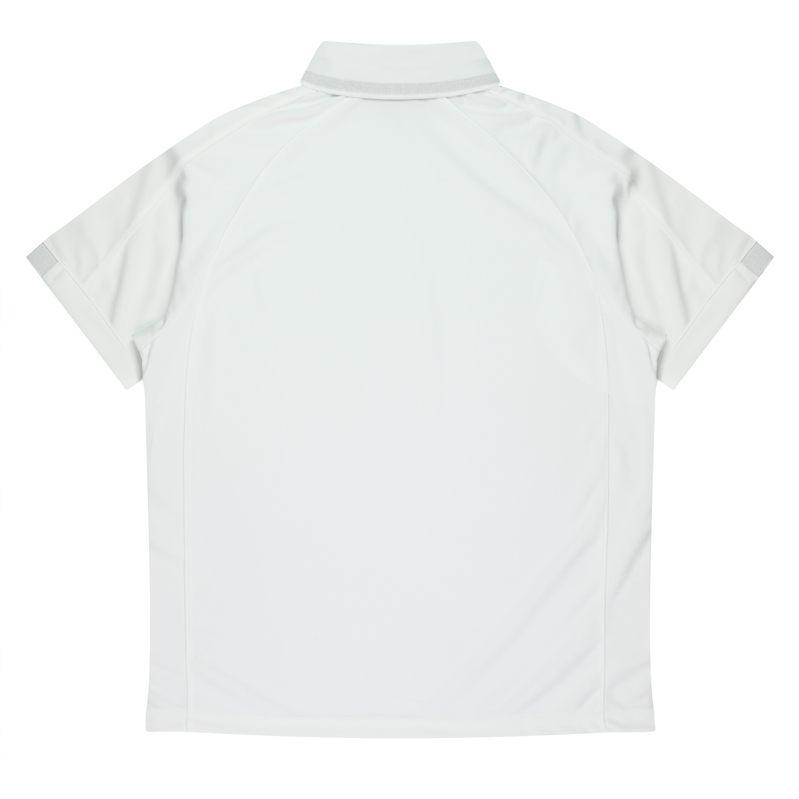 FLINDERS MENS POLOS - WHITE/BLACK