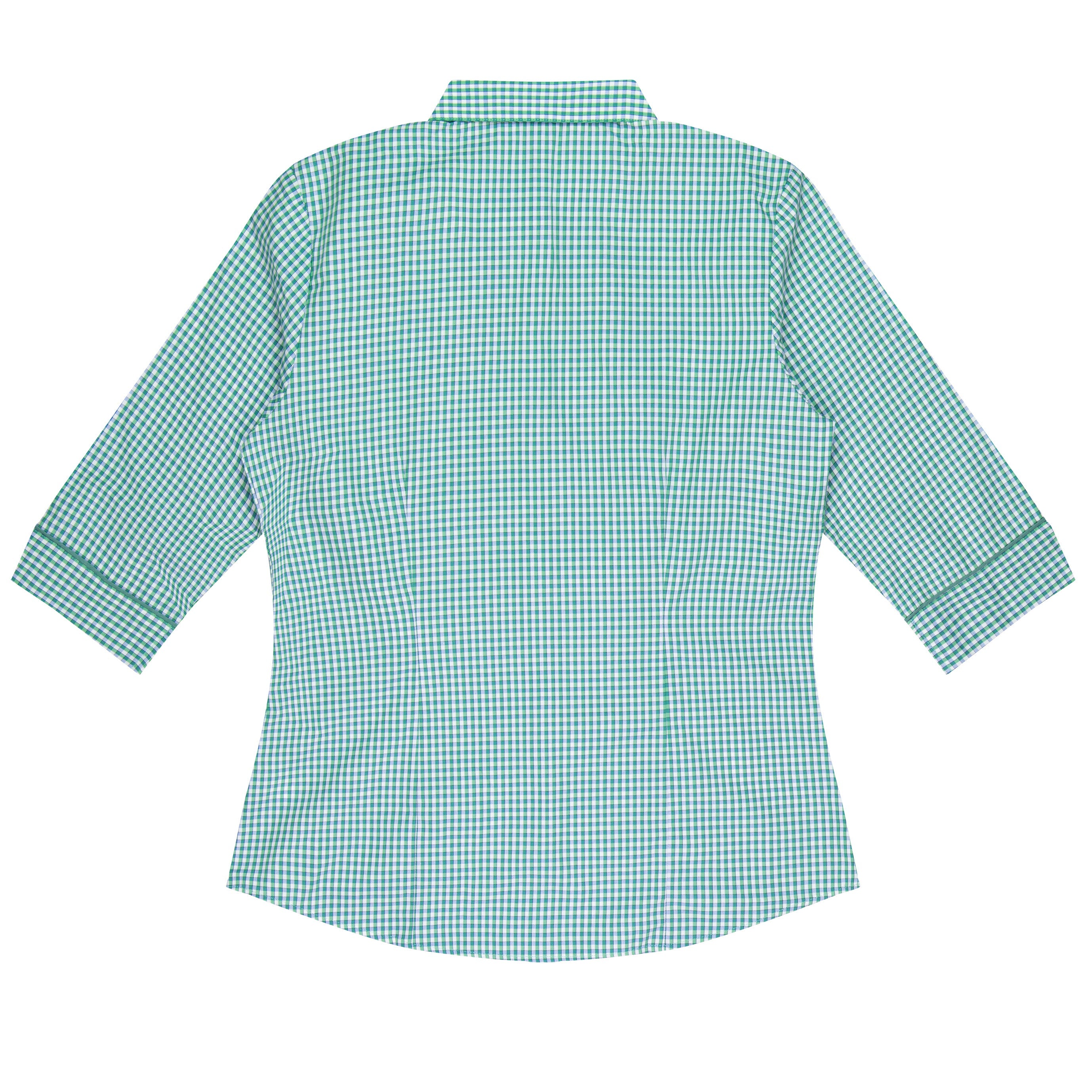 EPSOM LADY SHIRT 3/4 SLEEVE - EMERALD