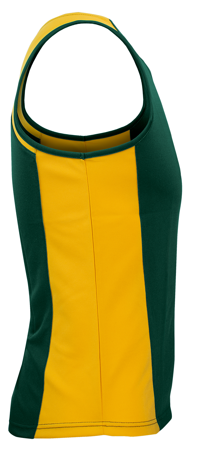 PREMIER MENS SINGLETS - BOTTLE/GOLD