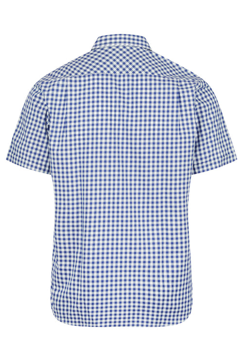 BRIGHTON MENS SHIRT SHORT SLEEVE - FRENCH BLUE
