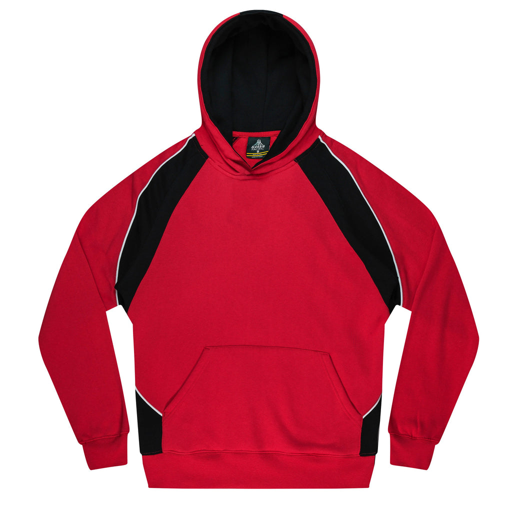 HUXLEY KIDS HOODIES - RED/BLACK/WHITE