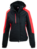 NAPIER LADY JACKETS - BLACK/RED
