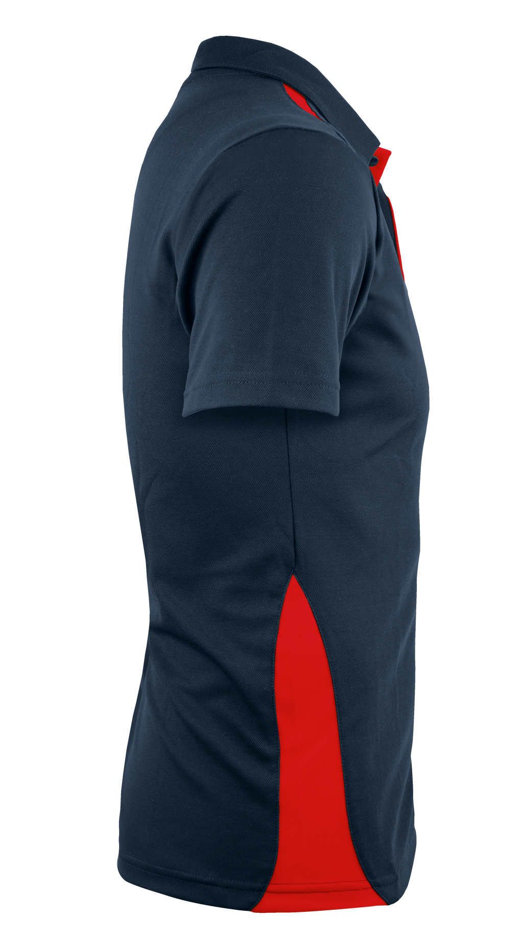 PATERSON MENS POLOS - NAVY/RED