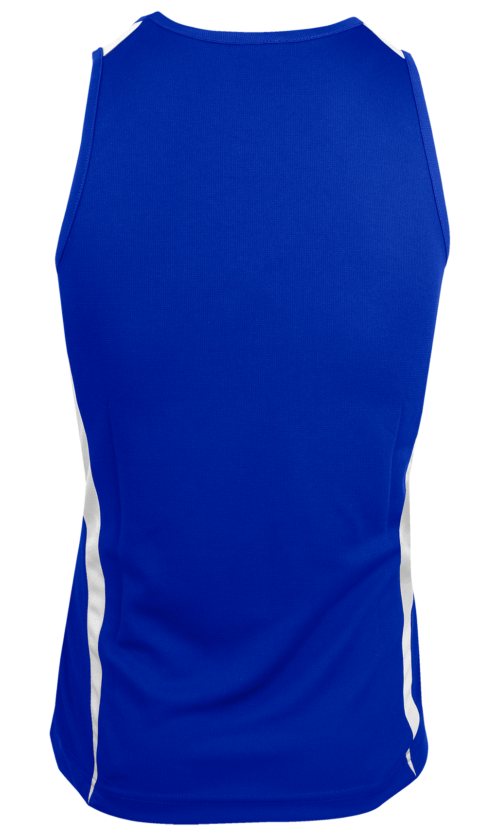 EUREKA MENS SINGLETS - ROYAL/WHITE