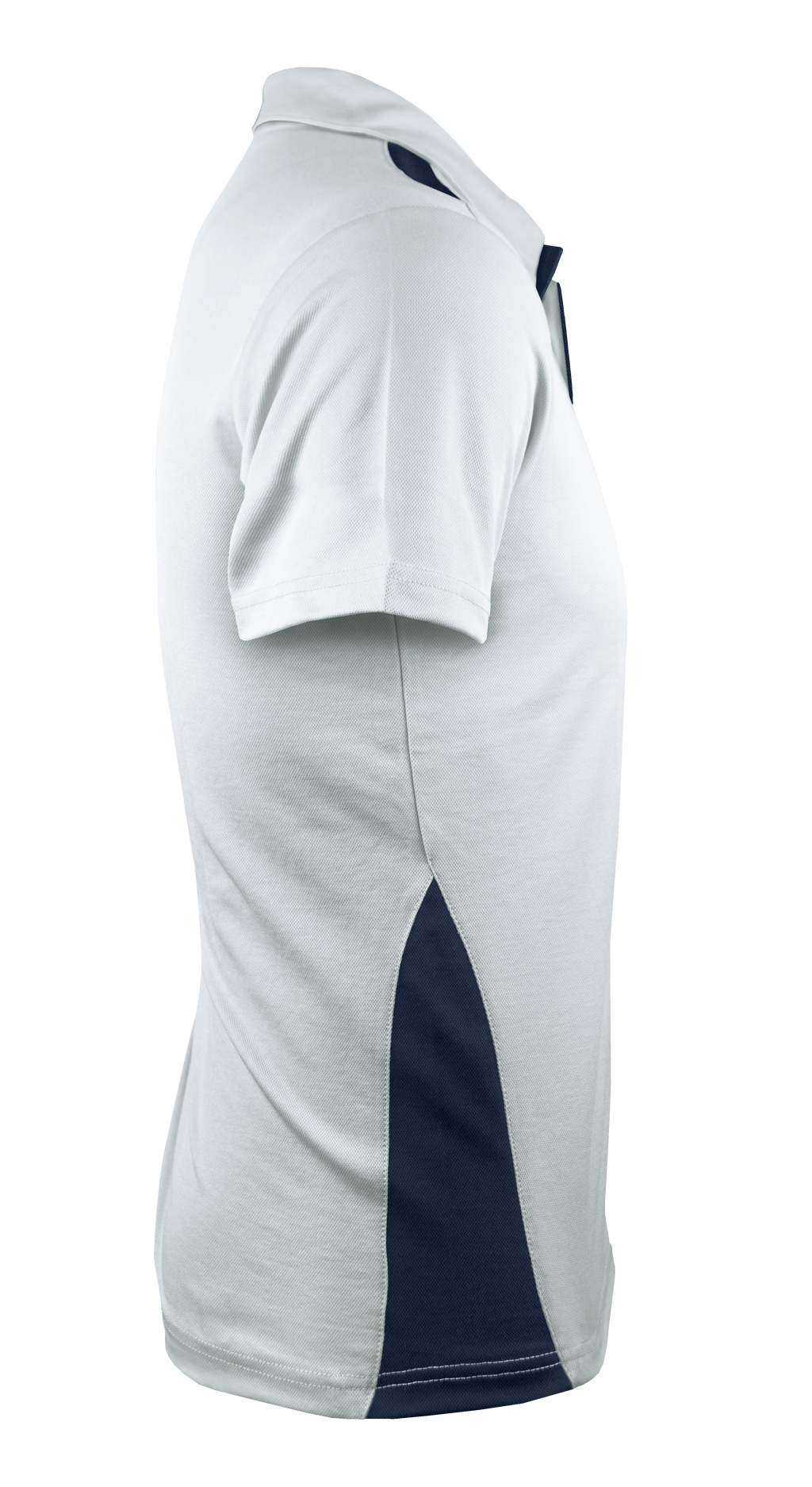 PATERSON MENS POLOS - WHITE/NAVY