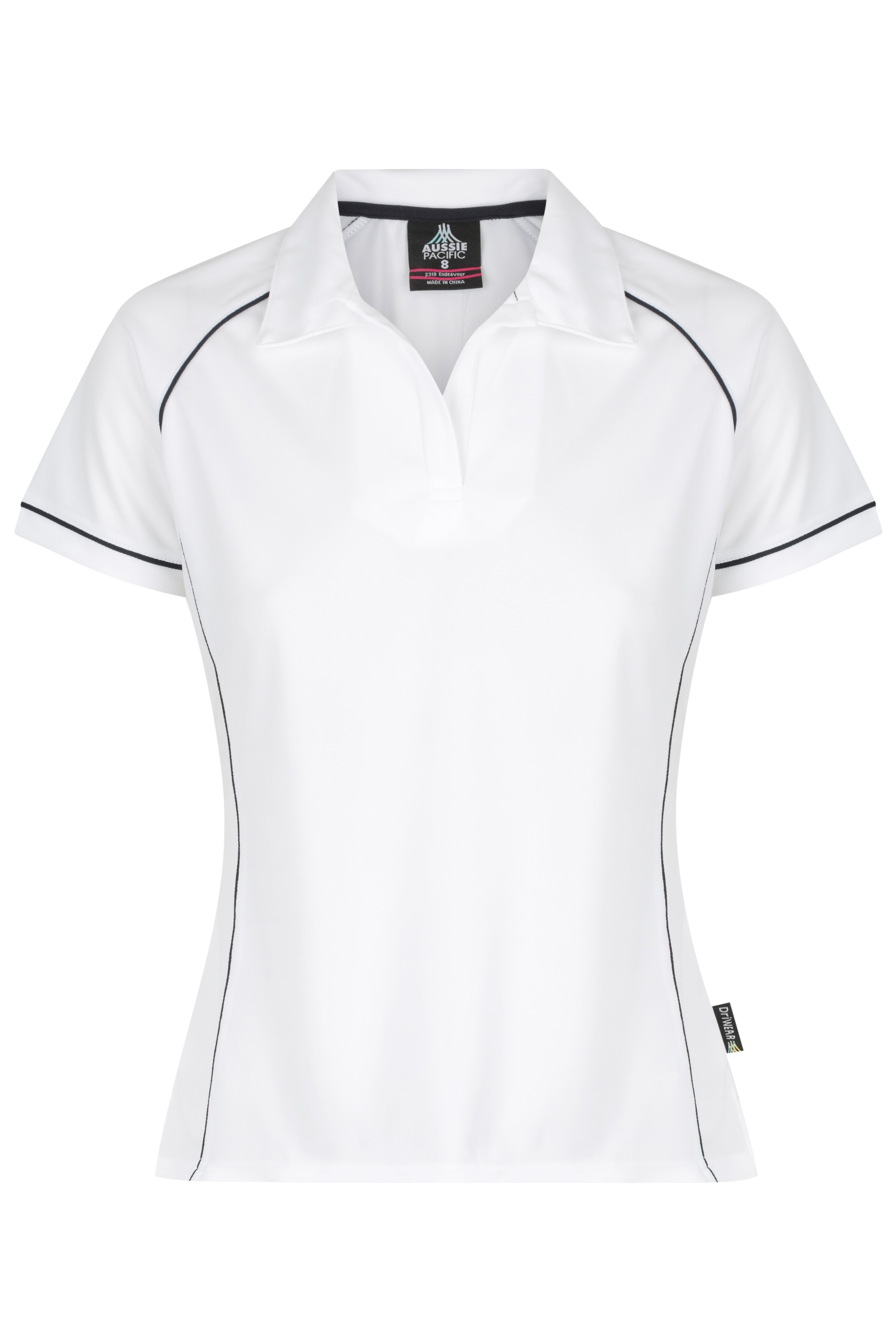 ENDEAVOUR LADY POLOS - WHITE/NAVY