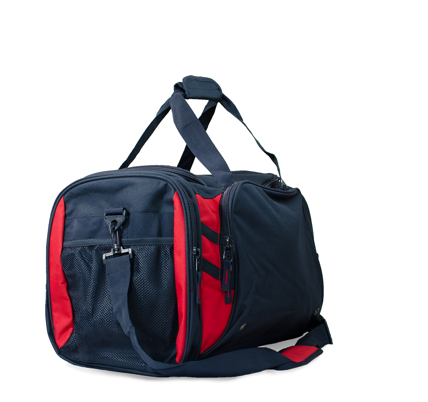 TASMAN SPORTSBAG - NAVY/RED