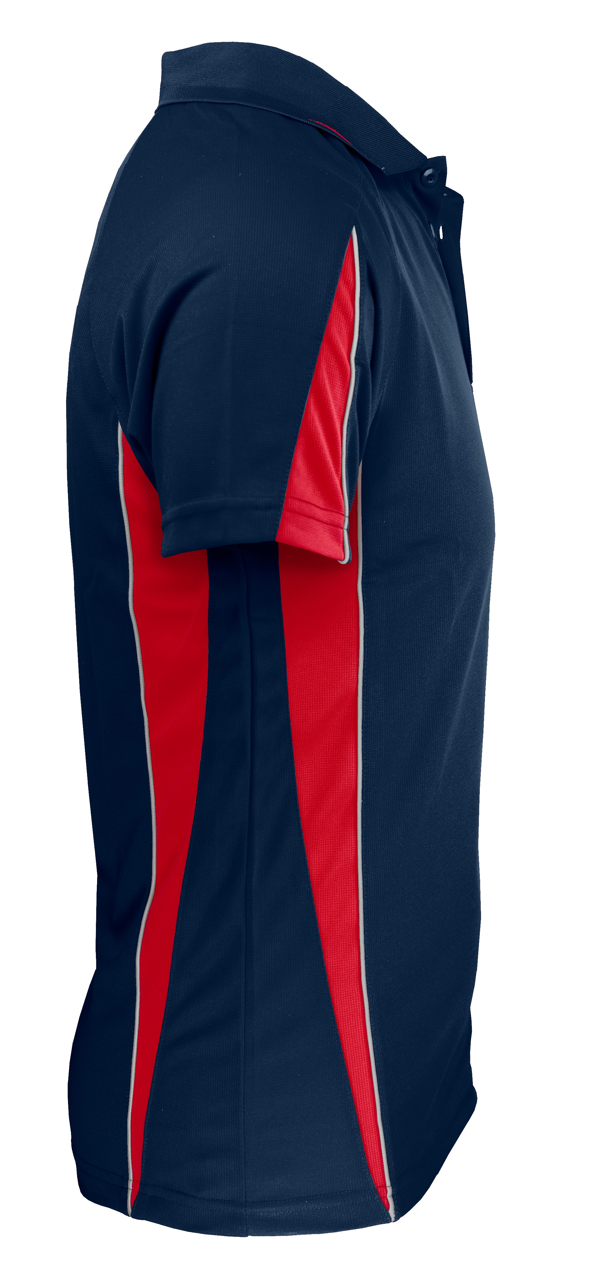 EUREKA MENS POLOS - NAVY/RED