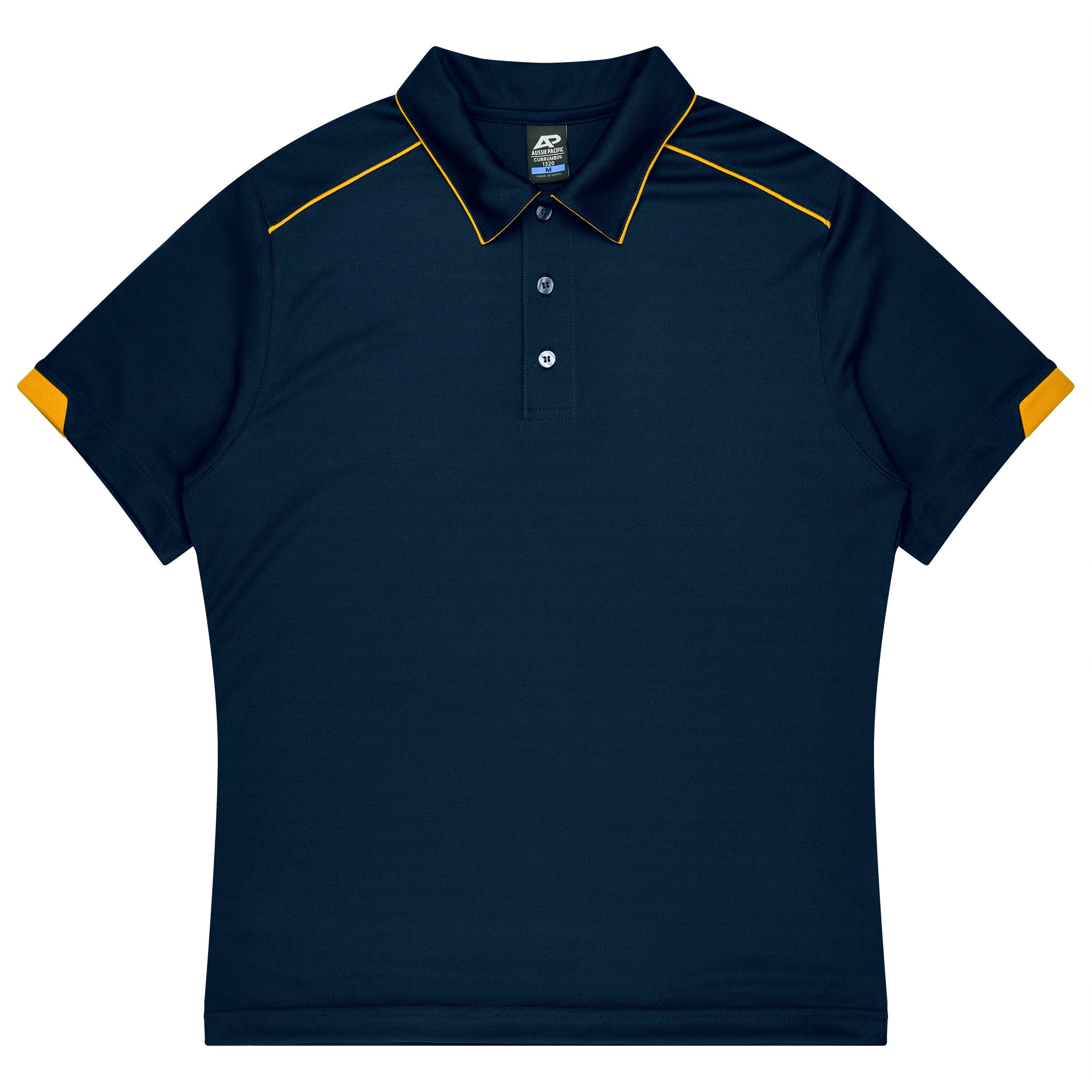 CURRUMBIN KIDS POLOS - NAVY/GOLD