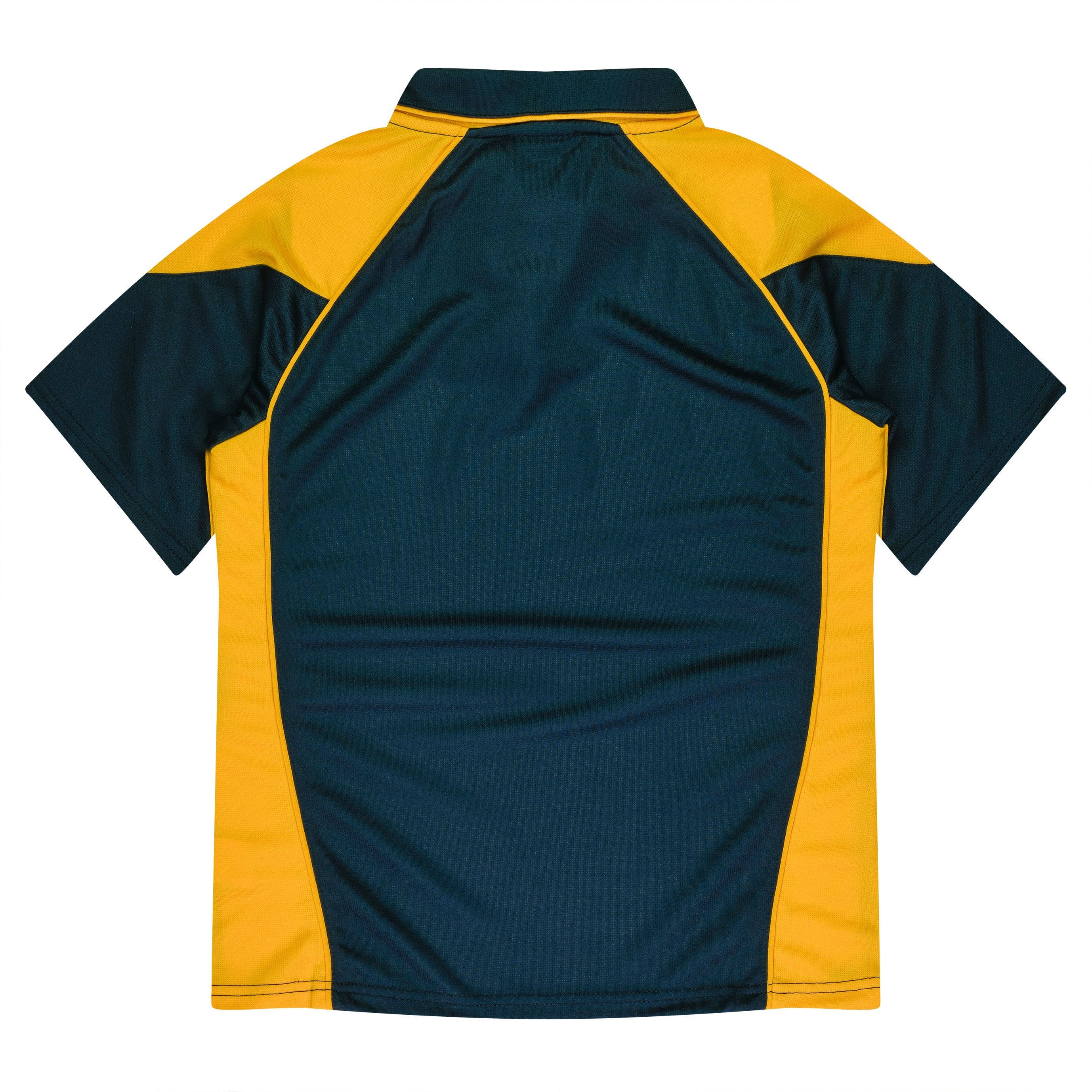 PREMIER LADY POLOS - NAVY/GOLD