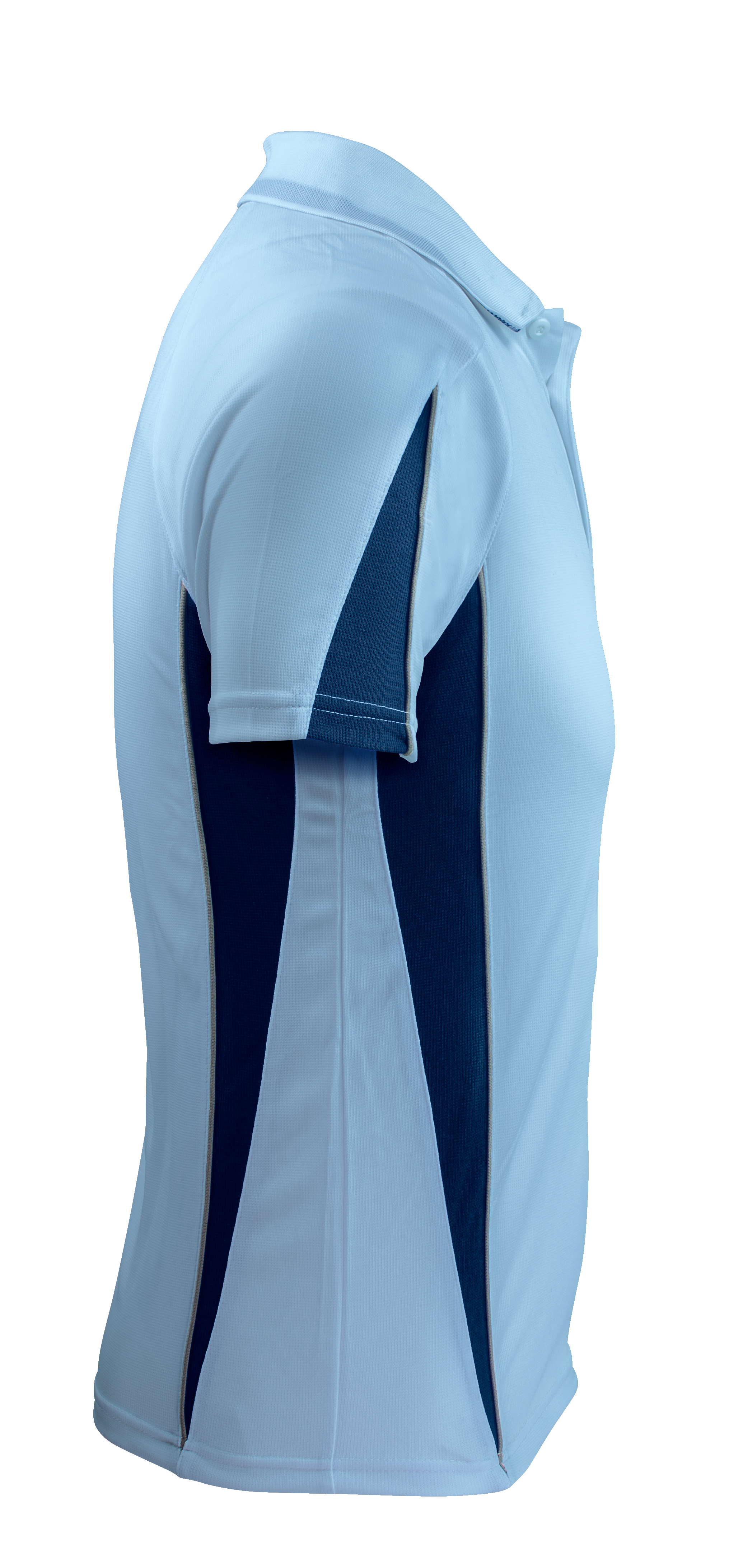 EUREKA MENS POLOS - SKY/NAVY