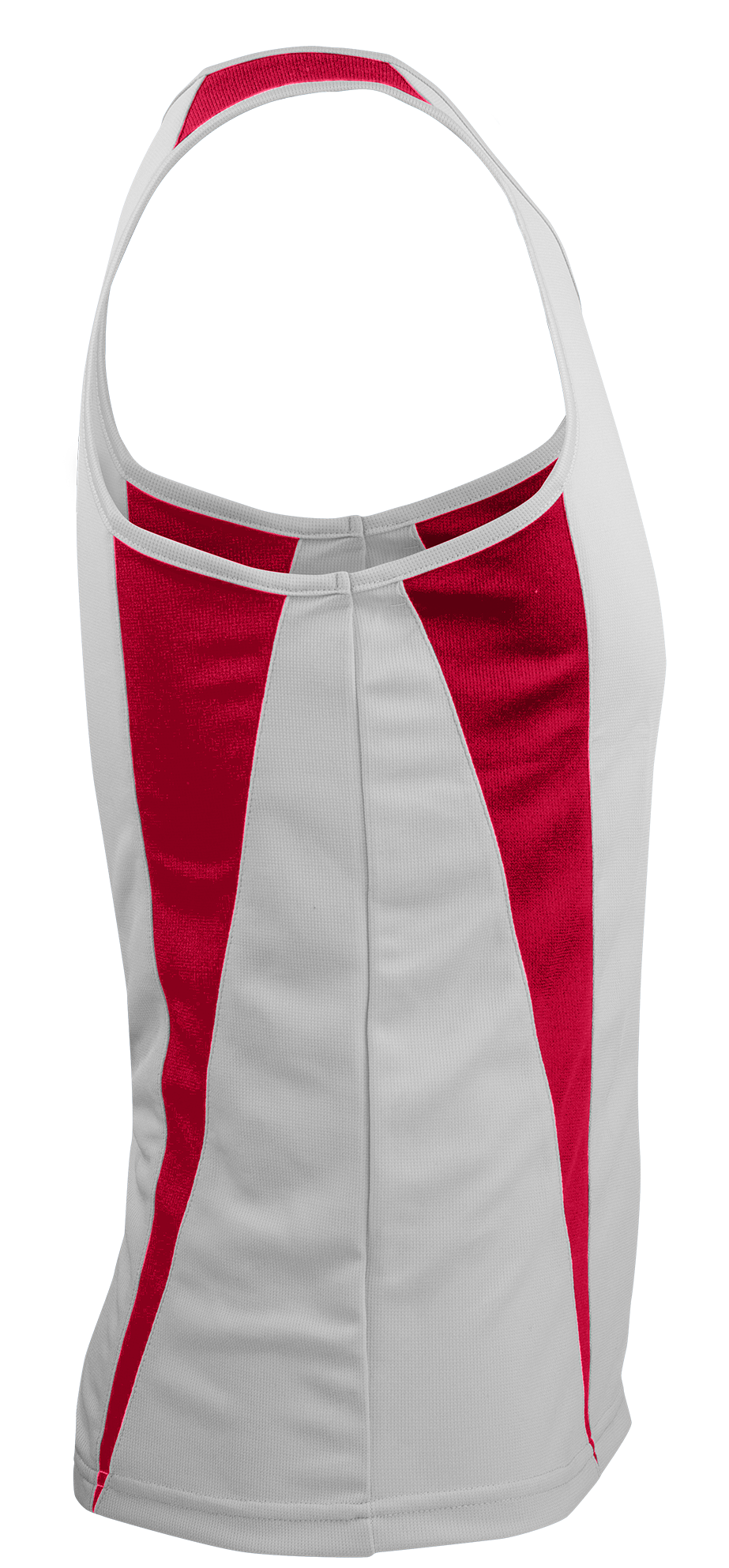 EUREKA MENS SINGLETS - WHITE/RED