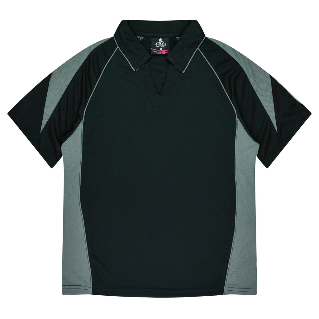 PREMIER LADY POLOS - BLACK/ASHE