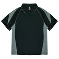 PREMIER LADY POLOS - BLACK/ASHE