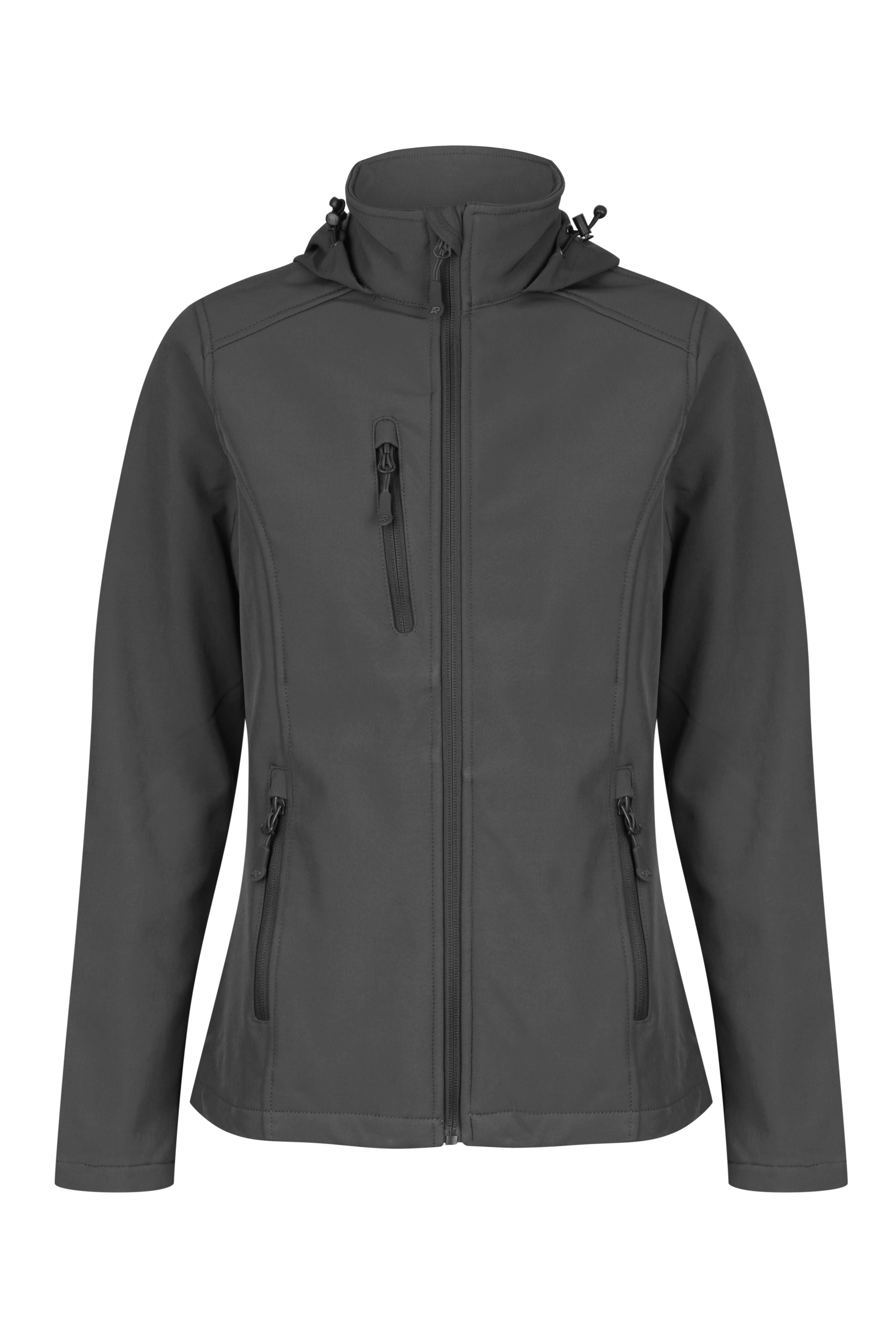 Olympus Ladies Softshell Jacket - Navy Back