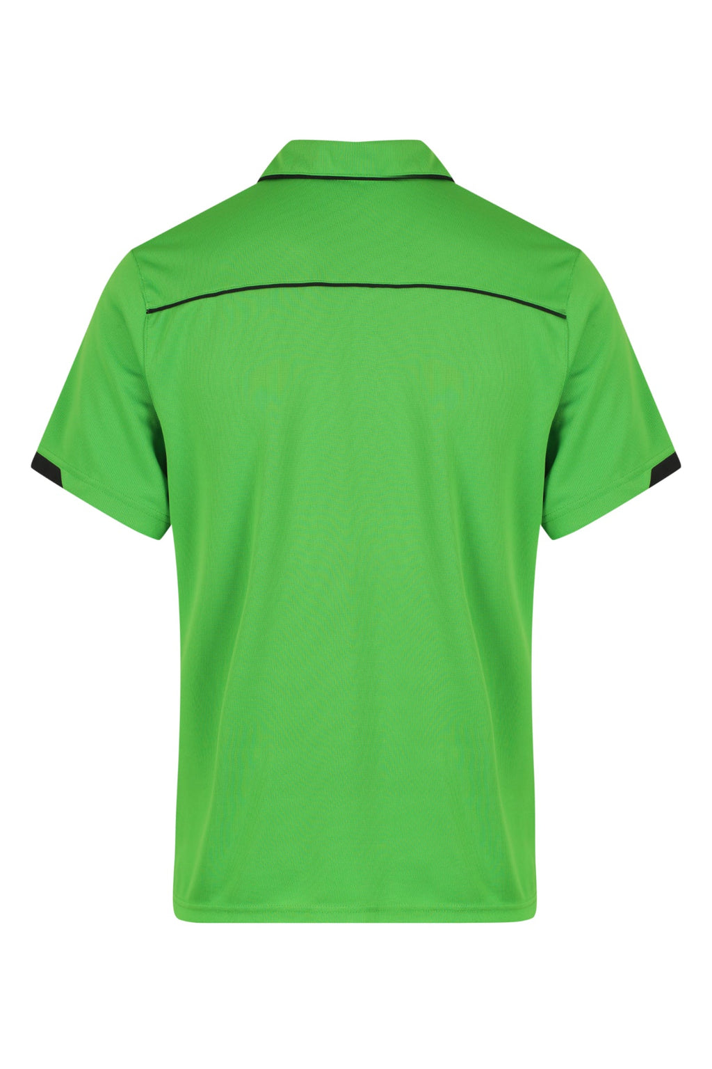 CURRUMBIN MENS POLOS - KAWA GREEN/BLACK