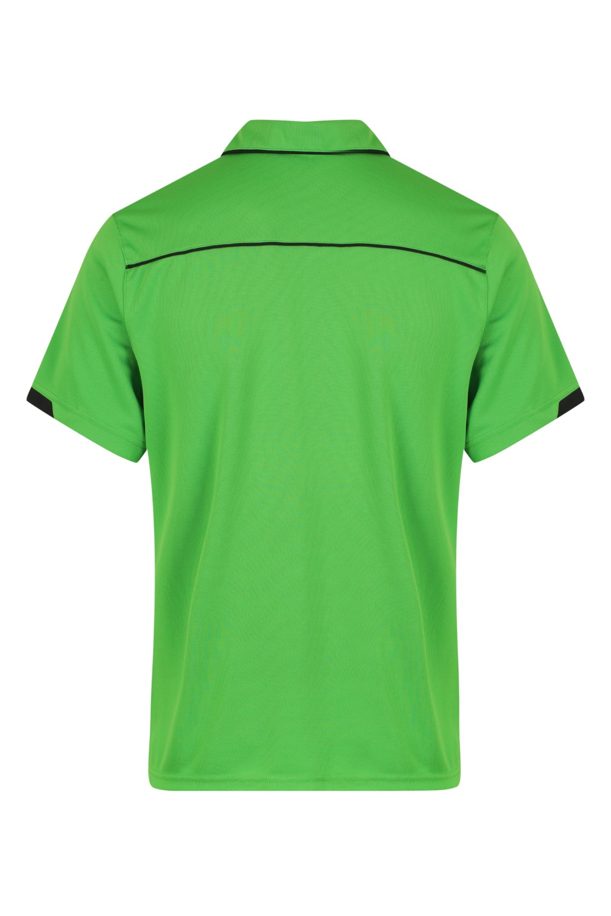 CURRUMBIN MENS POLOS - KAWA GREEN/BLACK