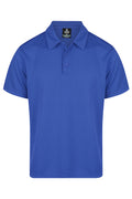 BOTANY MENS POLOS - ROYAL