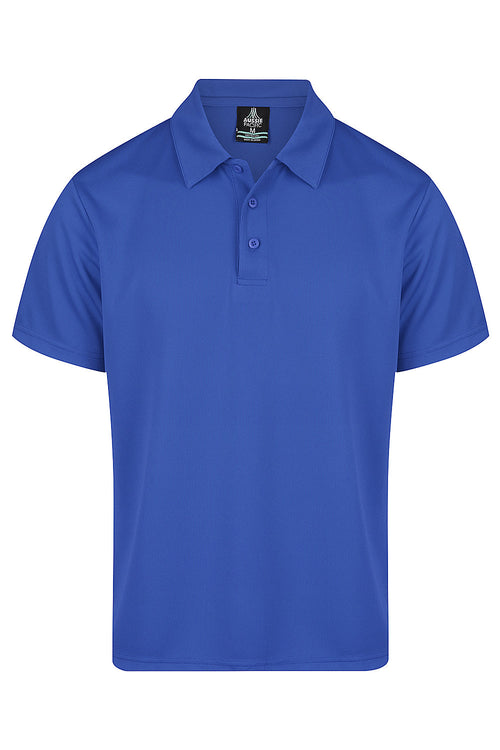 BOTANY MENS POLOS - ROYAL