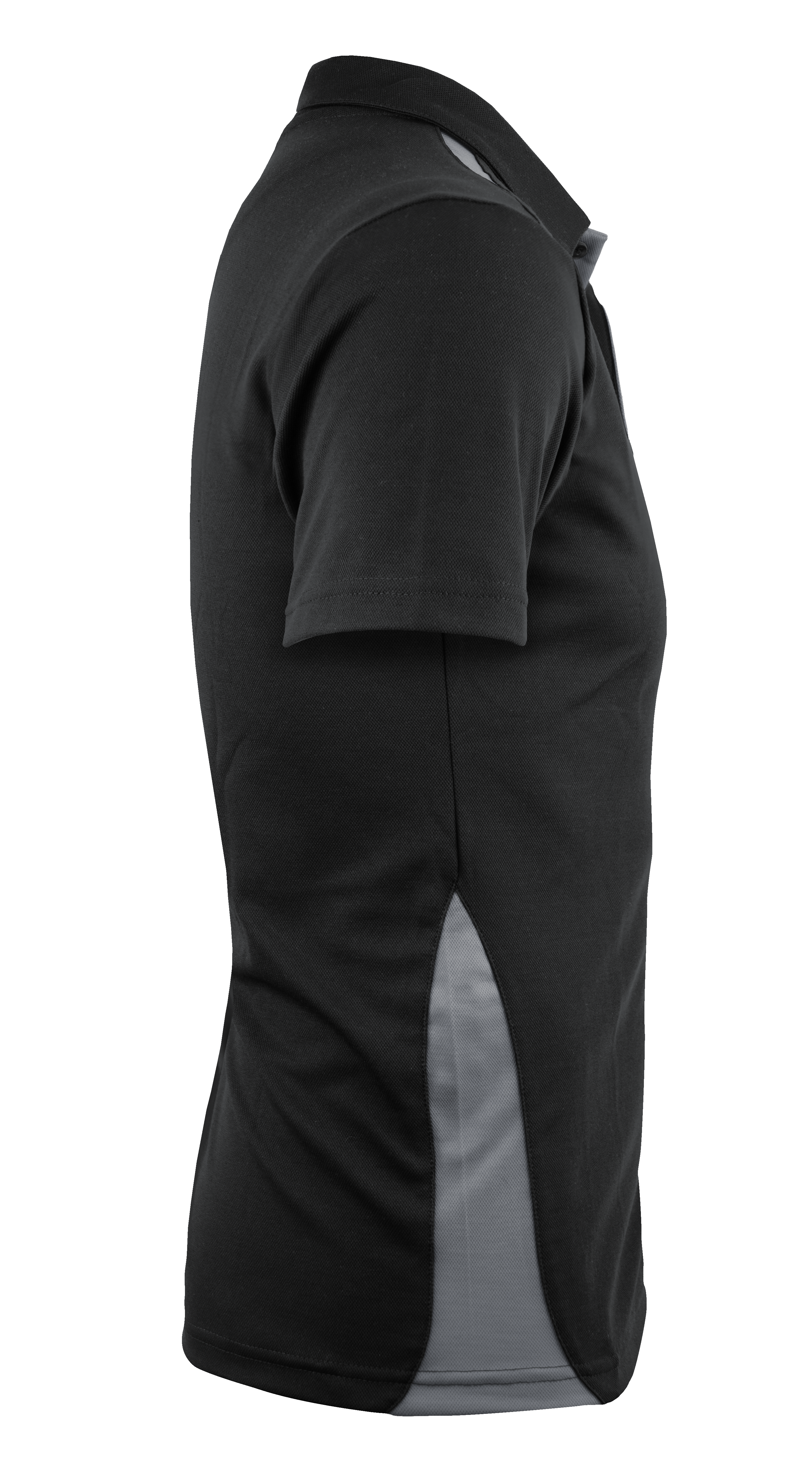 PATERSON MENS POLOS - BLACK/ASHE