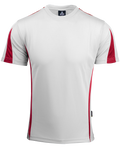 EUREKA MENS TEES - WHITE/RED