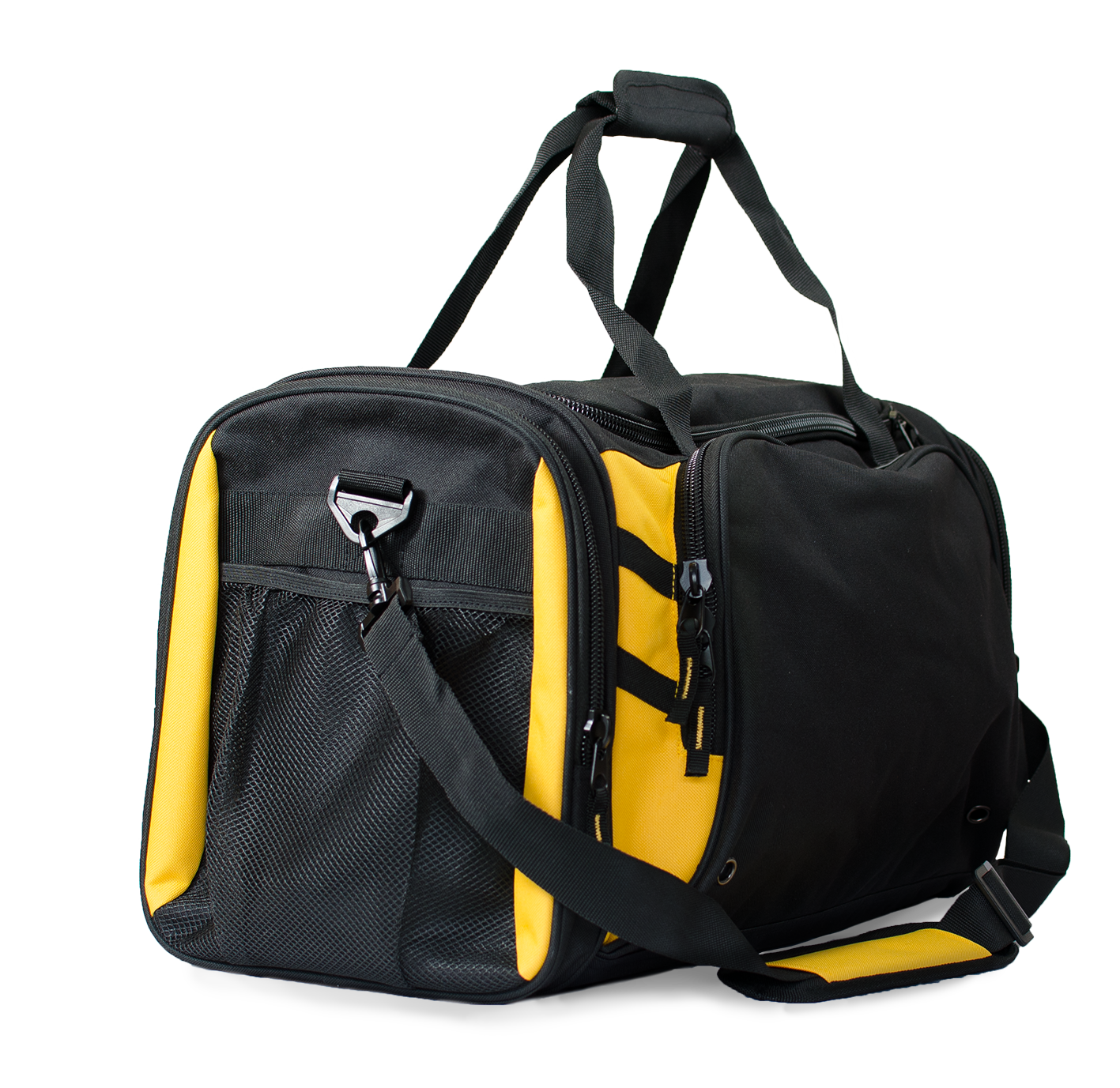 TASMAN SPORTSBAG - BLACK/GOLD