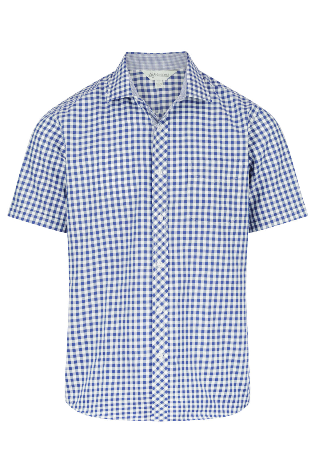 BRIGHTON MENS SHIRT SHORT SLEEVE - FRENCH BLUE