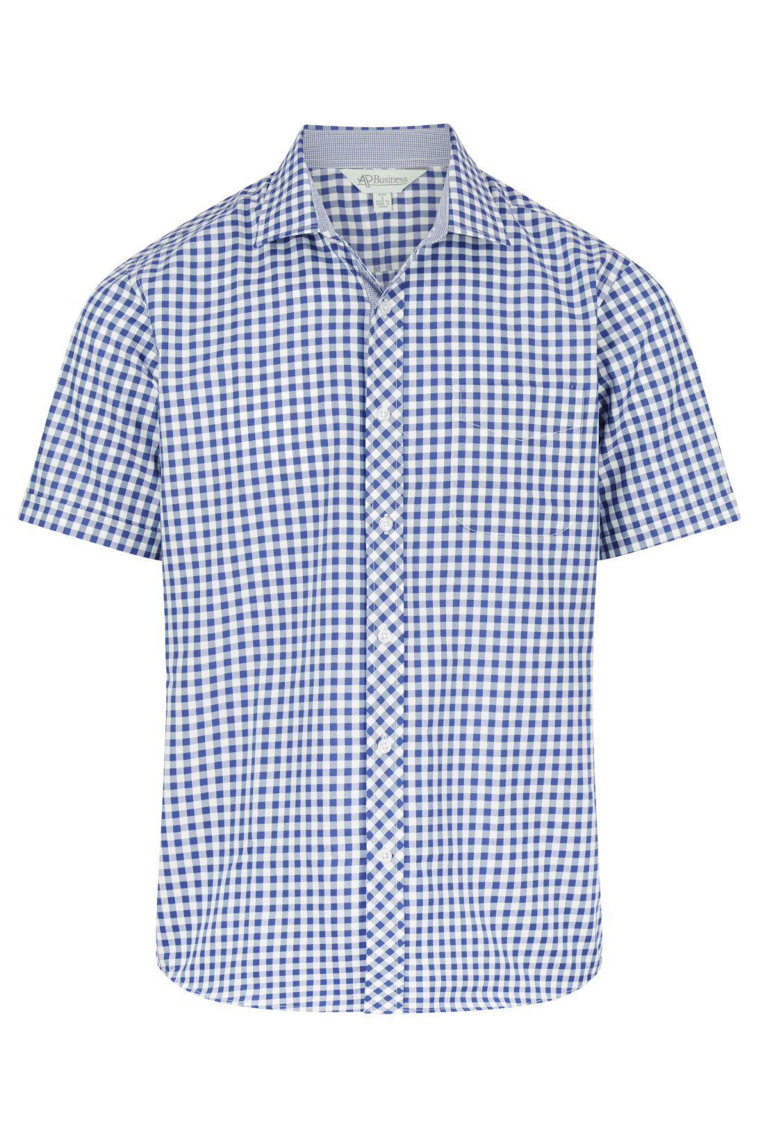 BRIGHTON MENS SHIRT SHORT SLEEVE - FRENCH BLUE