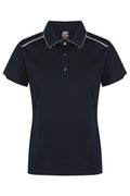 CURRUMBIN LADY POLOS - NAVY/WHITE