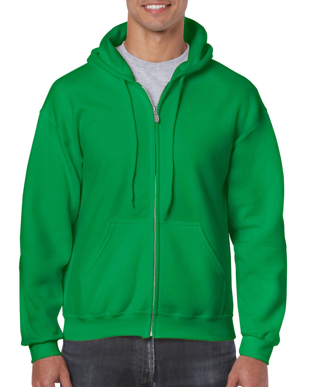 Gildan  Adult Zip Hooded Sweatshirt-(18600)