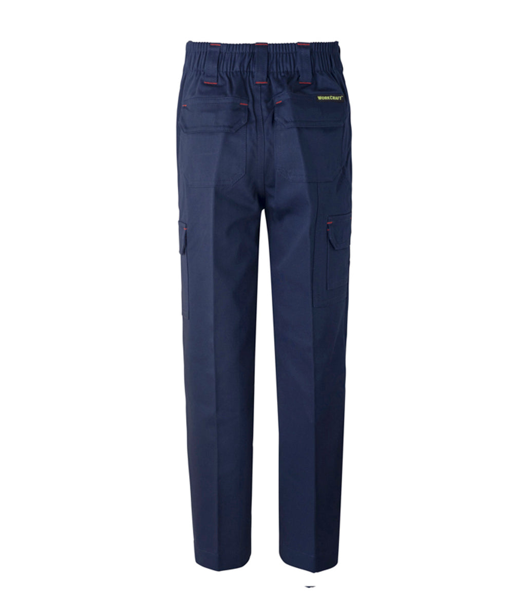 KIDS MIDWEIGHT CARGO COTTON DRILL TROUSER