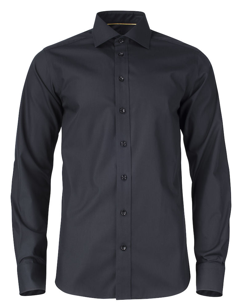 Yellow Bow 50 Men’s Shirt - Black Front