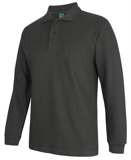 C of C 320g L/S Popcorn Cotton Polo - 5 Colour(s) available