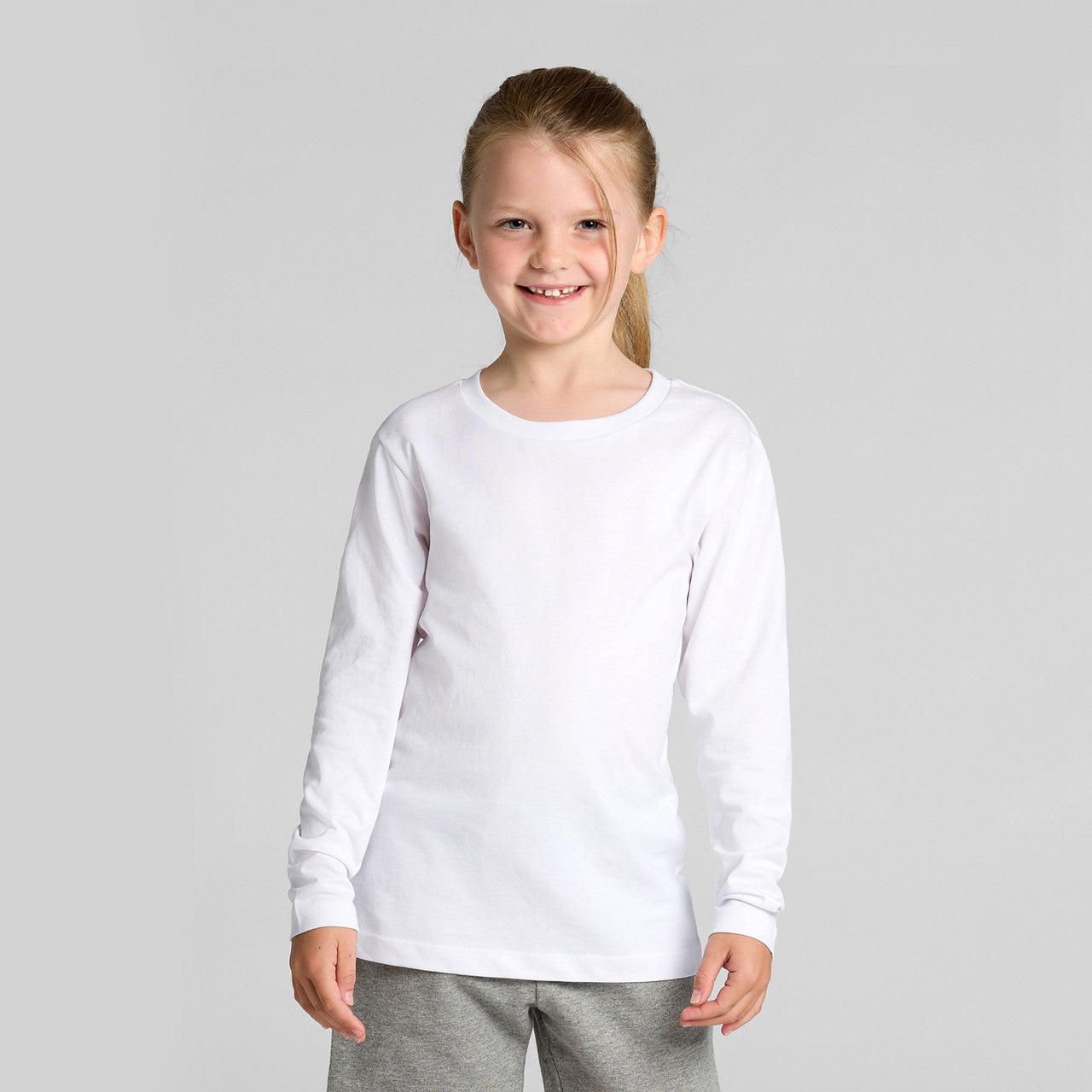 Kids Staple L/S Tee3007