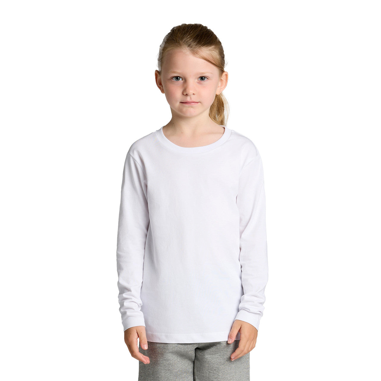 Kids Staple L/S Tee3007