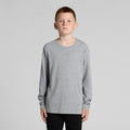 Youth Staple L/S Tee3008 - WHITE